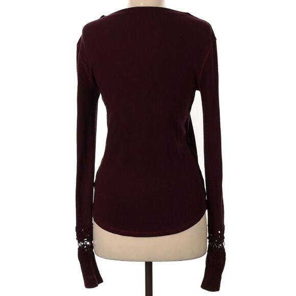 NWT Free People Sweet Thang XS Metal Cuff Thermal - Picture 3 of 5